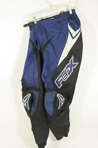 Pantalones de carreras de motocross Fox 180 azul/negro talla 28 - Imagen 1 de 4