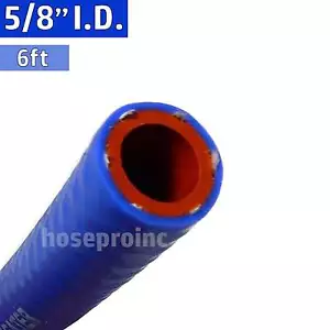 6ft 5/8" ID FlexFab Silicone Heater Hose 5526 Blue 16mm 350F Radiator Coolant - Picture 1 of 1