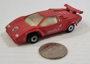 KK) 1985 Matchbox Red Lamborghini Countach LP 5000S Diecast Car - Picture 1 of 11