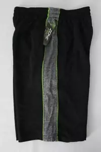 NEW Boys Athletic Shorts Medium 8 - 10 Basketball Gym Workout Black Sports Track - Picture 1 of 2