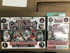 Mega caja de fĂștbol Panini Contenders 2020đ 1 automĂĄtico 2 parches + 1 caja colgante - Imagen 1 de 8