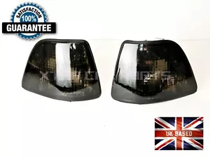 FOR BMW 3 E36 1990-2000 FRONT INDICATORS LIGHT SMOKED SET SALOON ESTATE COMPACT - Picture 1 of 2