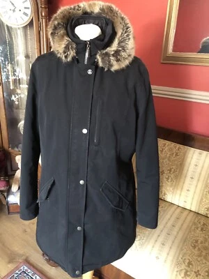 BARBOUR Elper Parka Coat 16 Waterproof Breathable Hood Thick Warm Pit2pit 24in❤️ - Image 1 of 4