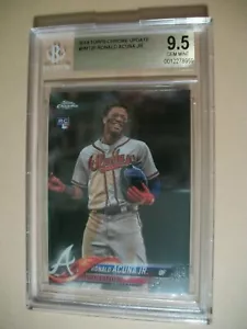 RONALD ACUNA JR 2018 Topps Chrome Update HMT25 BGS GEM MINT 9.5 Braves RC - Picture 1 of 1