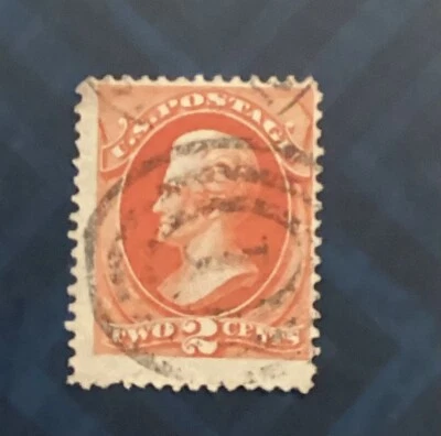 SCOTT # 178 JACKSON HANDSTAMP  CANCEL 1875 - Image 1 of 2