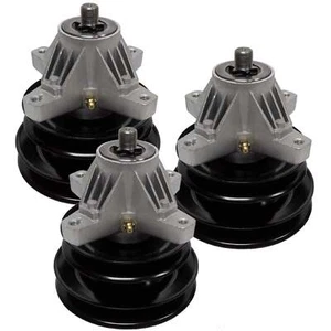 3PK Spindle Assembly w/ Double Pulley For 50” Deck MTD Cub Cadet 6 PT STAR Blade - Picture 1 of 7