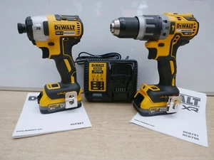 DeWALT DCD796 18v combi DCF887 impact driver 1.7 ah POWERSTACK + organiser tstak - Picture 1 of 5