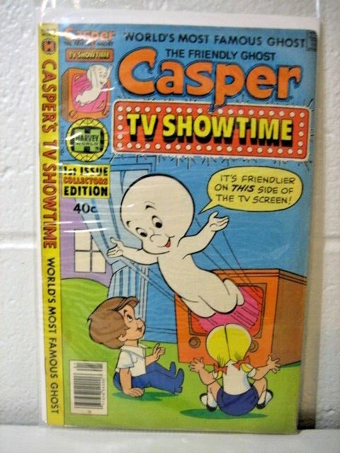 Casper tv showtime #1 VF cond: 1980 Harvey World comic - Image 1 of 1