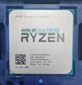 AMD Ryzen 5 2400GE Socket AM4 CPU Processor Quad-Core R5-2400GE 3.2GHZ 8-thread - Picture 1 of 2