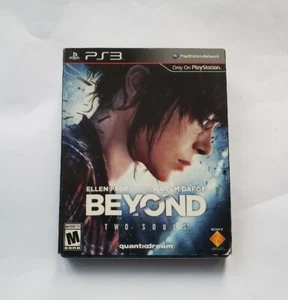 Beyond: Two Souls (Sony PlayStation 3, 2013) PS3 Steelbook Complete WORKING! - Picture 1 of 5