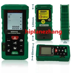 Handheld Laser Distance Meter Range Finder Area Volume Tester 80M 262Ft MS6418 - Picture 1 of 1