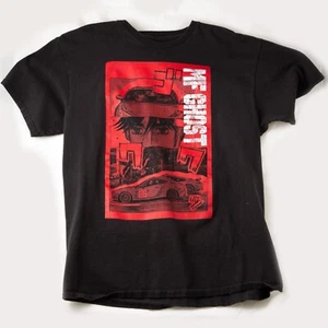 MF Ghost - Red Manga (Large/L) T-Shirt Anime Car Racing Graphic - Picture 1 of 4