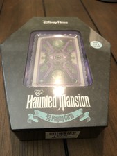 NEW Disney Parks The Haunted Mansion 52 Playing Cards Glow in the Dark