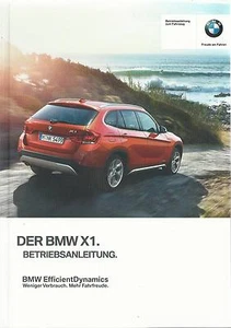 BMW X1 E84 Betriebsanleitung 2015 Bedienungsanleitung Handbuch Bordbuch BA - Bild 1 von 1