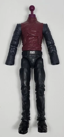 MARVEL LEGENDS MALE BODY ONLY BARON ZEMO PURPLE BLUE CUSTOM KITBASH FIGURE PART Cover