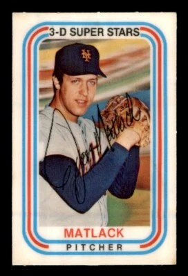 1976 Kelloggs Baseball #49 Jon Matlack NM - Image 1 of 2