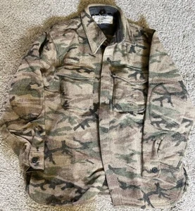 KING OF THE MOUNTAIN Jacke Herren Small? Green Woodland Camo Wool Vintage USA🇺🇸 - Bild 1 von 7