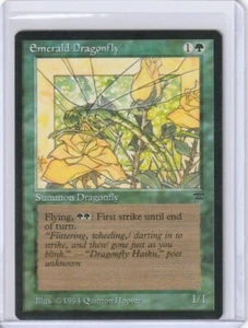 1994 Magic The Gathering MTG - Legends - Emerald Dragonfly MINT - Picture 1 of 2