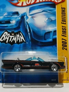 Batman TV Hot Wheels 2007 primeras ediciones #15/156 negro escala 1:64 - Imagen 1 de 7