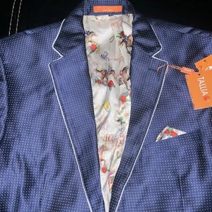 Tallia Suit Jacket Blazer Mens Size 42R - Picture 1 of 18