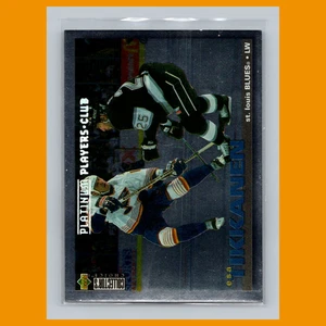 Tarjeta de hockey platino del club de jugadores Esa Tikkanen #268 1995-96 Collectors Choice - Imagen 1 de 3