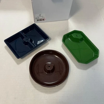 Nora Fleming Melamine Dainty Dishes Lot of 3 Trio of Small Serving Ware NIB NEW! - Image 1 of 4