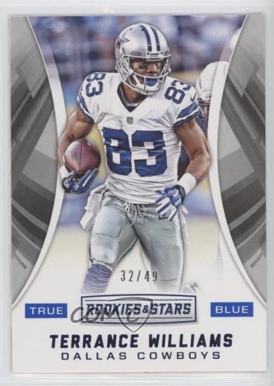 2016 Panini Rookies & Stars True Blue /49 Terrance Williams #117 - Image 1 of 2