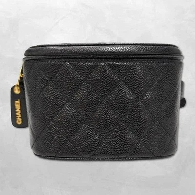 Bolso Cinturón CHANEL Vintage Piel Caviar Cuero Modelo 3 Regalo Regalo Regalo 1109b Foto 1 de 4