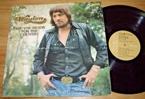 WAYLON JENNINGS *USA G/fold 12'' LP ' ARE YOU READY FOR THE COUNTRY ' 1976 EXC - Picture 1 of 3