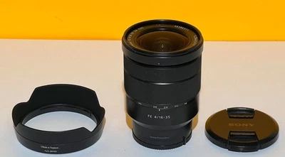 Sony Carl Zeiss 16-35mm 4.0 ZA OSS Vario Tessar Lens For A7 A7R A7S A7R IV A9 B - Image 1 of 4