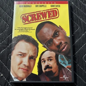 Screwed (DVD, 2000) w/ Insert Norm McDonald Dave Chappelle Used VG Condition - Picture 1 of 3