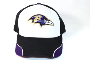 Baltimore Ravens NFL Men's Adult Hat Black/Purple Team Logo Adjustable Cap NEW - Picture 1 of 6