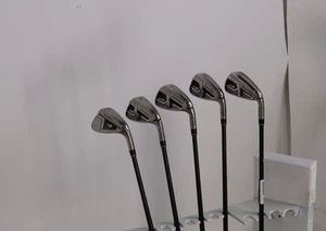 Taylormade M6 Iron Set 7-Pw, Aw Regular Flex Atmos Red 6 Graphite 1228017 Good - Picture 1 of 5