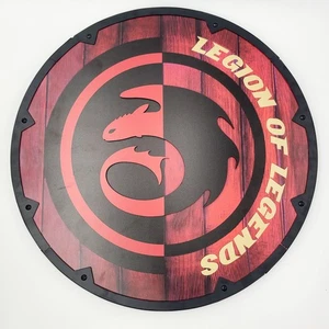15" Wall Sign 2025 Universal Studios EPIC Universe How Train Your Dragon Shield - Picture 1 of 2