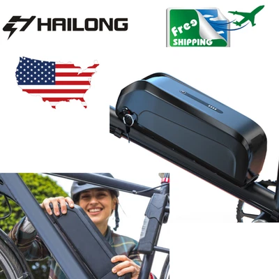 Batería de Litio H HAILONG 36V 48V 52V 15AH 20AH para Bicicleta Scooter 1000W 2000W Foto 1 de 4