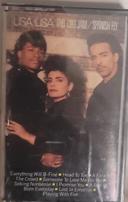 LISA LISA AND CULT JAM "SPANISH" Sealed  1987 CASSETTE COLUMBIA FCT 40477   New - Image 1 of 3