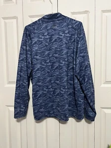 Jim Nantz By Vineyard Vines Men’s Camo 1/4 Zip Shirt/Jacket XXL EUC - Picture 1 of 5