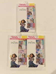 Disney Encanto 21 Girls Briefs Panties Underwear Sz 8 Mirabel Isabela Luisa 3pks - Picture 1 of 6