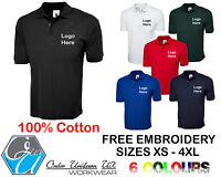 Beta Tools 7546BL Size XS-XXXL Three Button Polo Shirt Blue Workwear