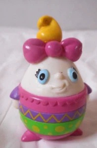 2001 Humpty Dumpty Girl Topps 1.75” EASTER Pencil Topper Figure Egg Hard Plastic - Picture 1 of 9