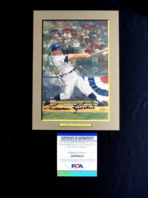 HARMON KILLEBREW PSA/DNA SIGNED PEREZ STEELE GREAT MOMENTS CARD #48 AUTOGRAPH - Image 1 of 3