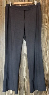 Traje Anne Klein Pantalones Separados Gris Zinc Elastizado Carrera Preppy Talla 12 Nuevo con Etiquetas Foto 1 de 4