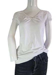 Tommy Hilfiger Damen T-Shirt Gr.S Kurzarm Oberteil V-Ausschnitt Classic Shirt - Bild 1 von 5
