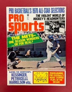 Pro Sports Magazine May 1970 VERY GOOD! Tommie Agee! Hockey, Basketball, etc - Picture 1 of 4