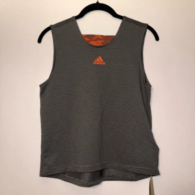 Adidas Tenis Atlético Camotank Gris Naranja Talla XS NUEVO CON ETIQUETAS DEFECTUOSO Foto 1 de 4