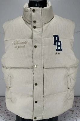 Puma X Rhuigi Rhude Full Zip Duck Down Puffer Vest XL Pristine Houndstooth $400 - Image 1 of 4