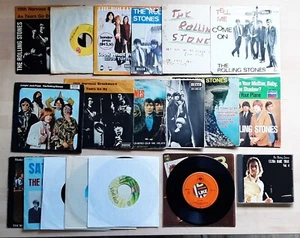ROLLING STONES –‘’VINYL SINGLE / EP 7’’ & BOB DYLAN’’- PACK (18) – PART 1 / 2 - Bild 1 von 21
