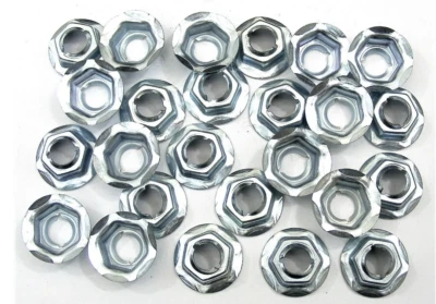 Tuercas PAL emblema y moldura de camión GM - se adapta a pernos de 8 mm - hexagonal de 13 mm - 25 tuercas - #078 Foto 1 de 4