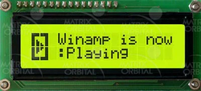 Matrix Orbital LK162-12-V LCD Display - Image 1 of 2