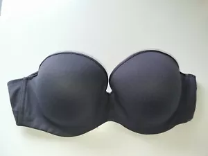 INTIMO EVERYDAY CONVERTIBLE BRA 38DD BLACK - Picture 1 of 3
